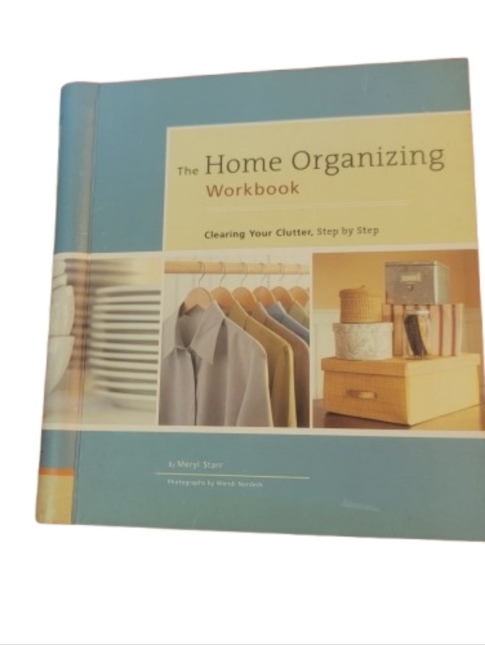 Home Organizing Workbook Declutter Guide Storage Organization Planner Book - Picture 2 of 5